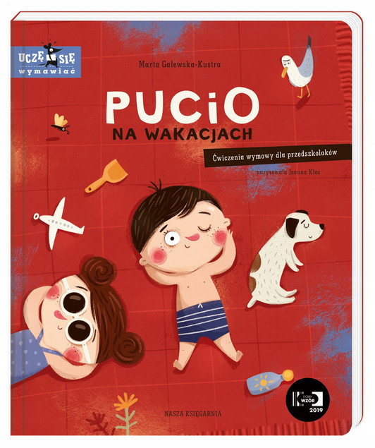 Zestaw 6 książek Pucio – Książeczki do nauki mowy