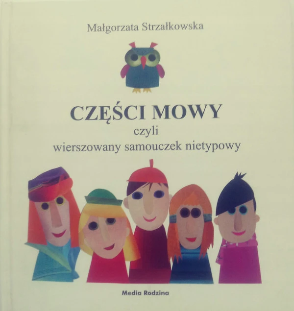 Części mowy - książka edukacyjna
