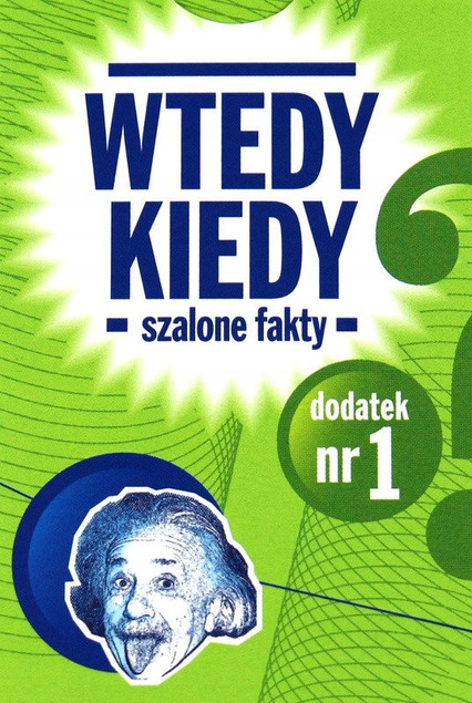 Gra planszowa Wtedy kiedy- Szalone fakty Egmont