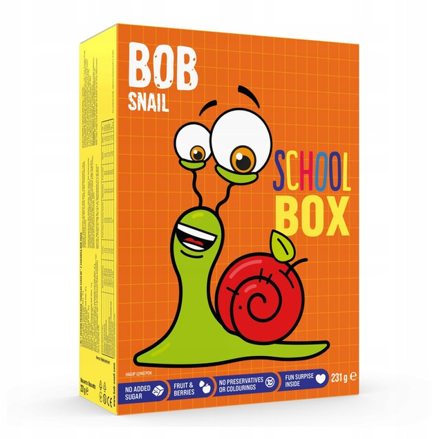 Wyprawka Szkolna BOB SNAIL Plan Lekcji Naklejki Zabawka Prezent Dla Ucznia