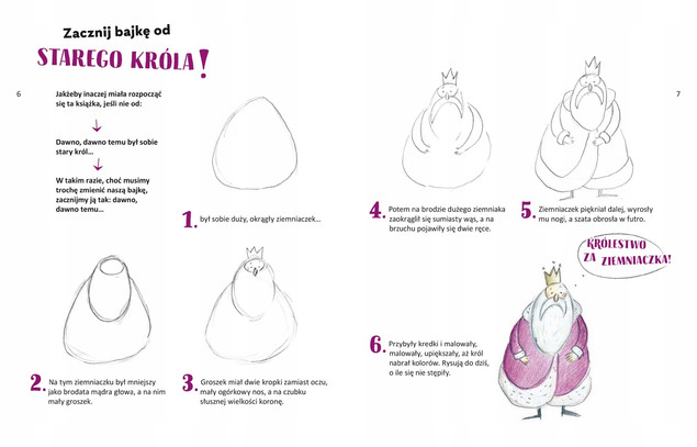 Jeszcze więcej nauki rysowania. Zacznij od ziemniaczka! ĺrisz Agócs