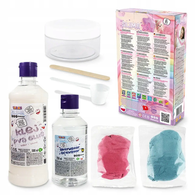 Zestaw Diy Tuban Slime Fluffy Xl