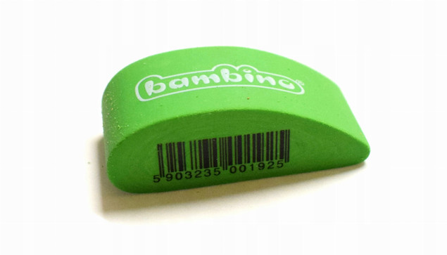 Gumka Do Mazania Ścierania Miękka MIX Kolorów Bambino x2