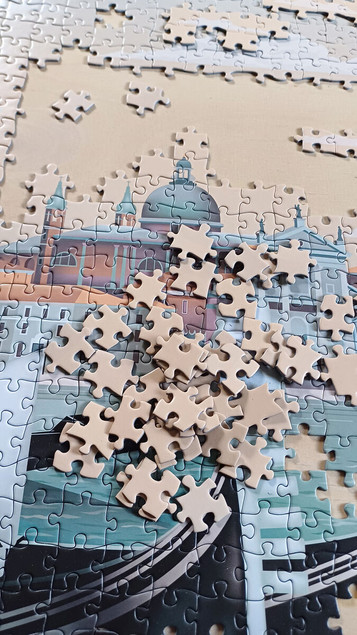 Puzzle Tactic Vintage Wenecja 1000 elementów - Obraz Retro