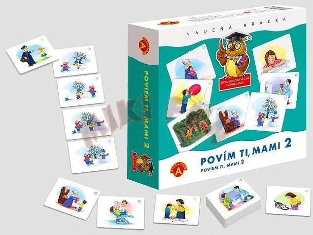 OPOWIEM CI MAMO 2 Gra Edukacyjna Budowanie Opowieści 3+ Alexander 0380