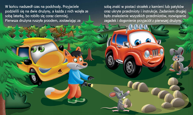 Przy Ognisku. Samochodzik Franek