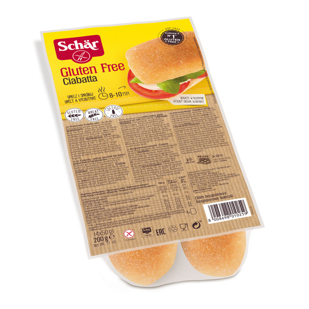 Bułka Schar Ciabatta Bezglutenowa 4x50g