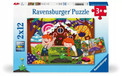 Puzzle dla dzieci 2D: Świat baśni 2x12el