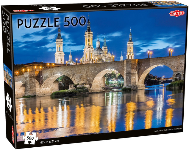 Puzzle 500 elementów Bazylika Matki Bożej z Filarem Tactic