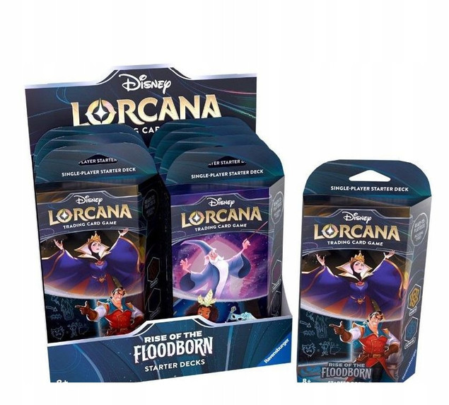 DISNEY LORCANA (CH2) STARTER DECK SET BOX (8 SZT) [KARTY]