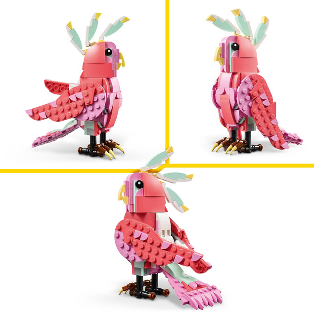 LEGO Creator - Dzikie zwierzęta: różowy flaming 3w1 31170