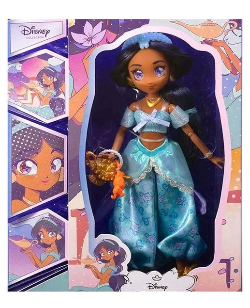 Disney Collector Lalka Dżasmina Manga Edycja Kolekcjonerska