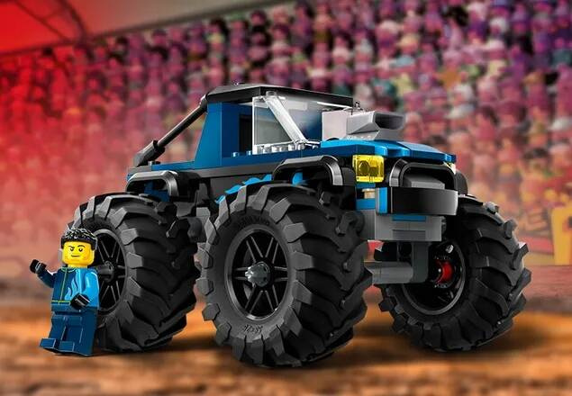 LEGO City Niebieski Monster Truck 148el. 5+ 60402