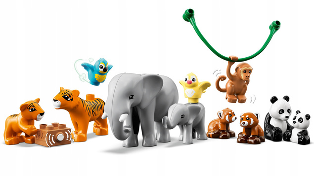 LEGO Duplo Dzikie zwierzęta Azji 10974