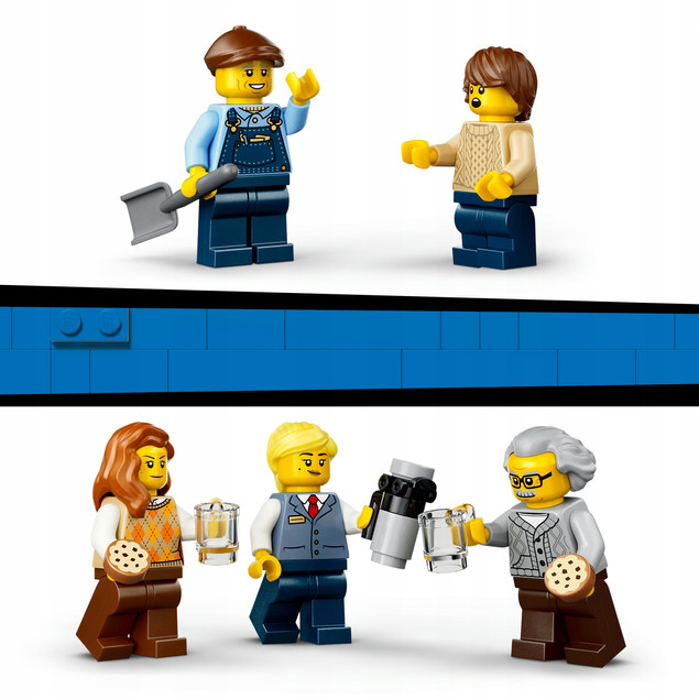 LEGO City 60511 Parowóz w Stylu Vintage – Kolejowy Klasyk
