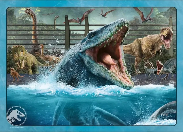Puzzle Jurassic World dla dzieci
