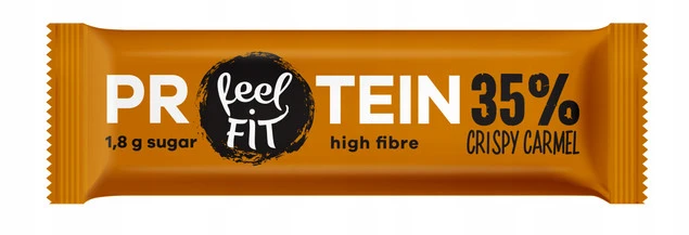 Baton proteinowy Feel Fit karmelowy 40g