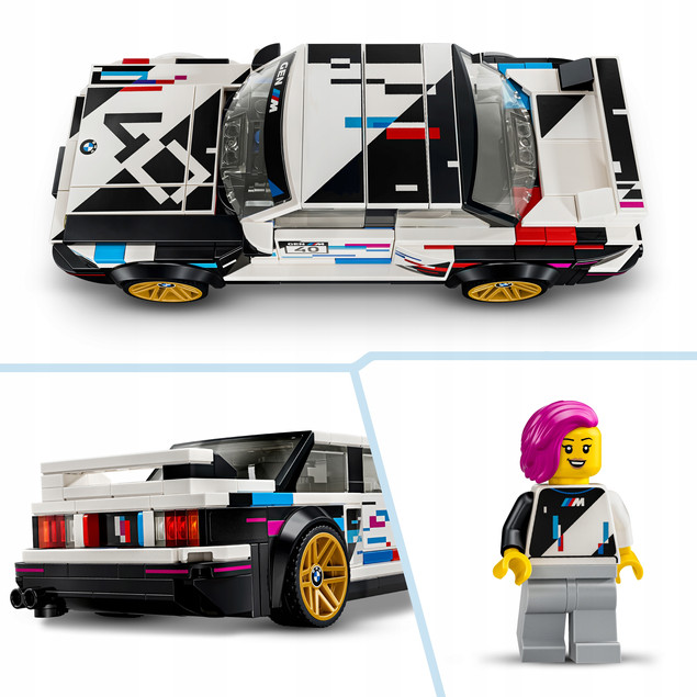 LEGO Speed Champions 77263 BMW M3 (E30) – replika 358 el.