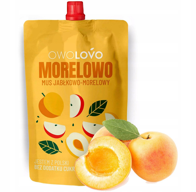 Musy Owocowe Mix Smaków OwoLovo - Zestaw 40x200g