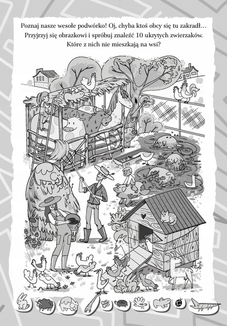 Zadanka & zdrapywanki. Zwierzęta na wsi