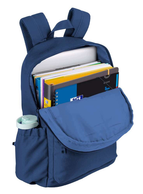 Plecak Szkolny Oxford B-You 21l Niebieski z Kieszenią na Laptopa 13-16" RPET