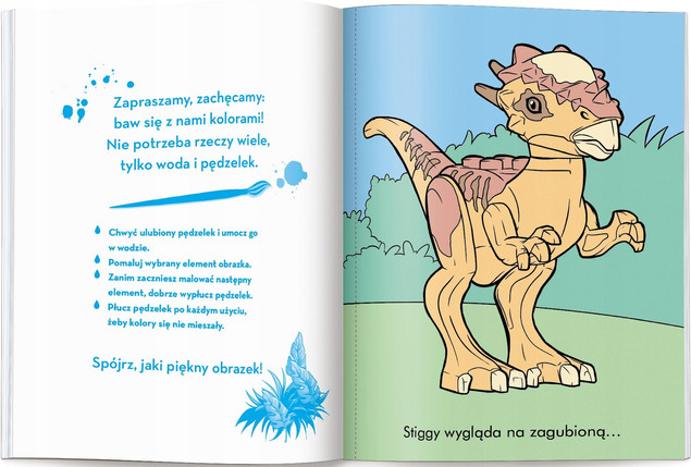 LEGO Jurassic World Maluj wodą MW-6201 Praca zbiorowa