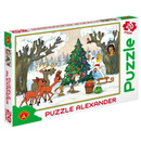 ALEXANDER, ZABAWKA EDUKACYJNA, PUZZLE 20 MAXI  BOŻE NARODZENIE - REKSIO