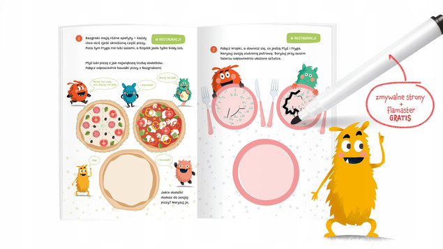 Bazgraki i zabawy 6-latków. Kapitan Nauka