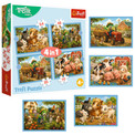 Puzzle Trefl 207 elementów RODZINNY SPACER