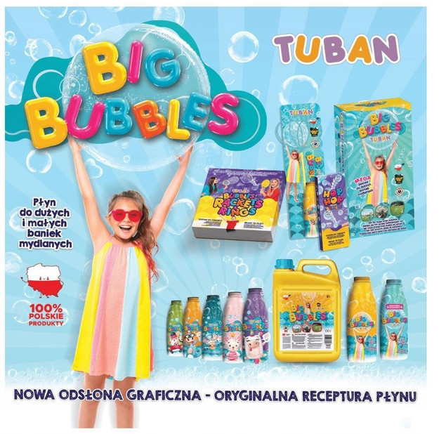 Płyn do baniek Tuban 250 ml