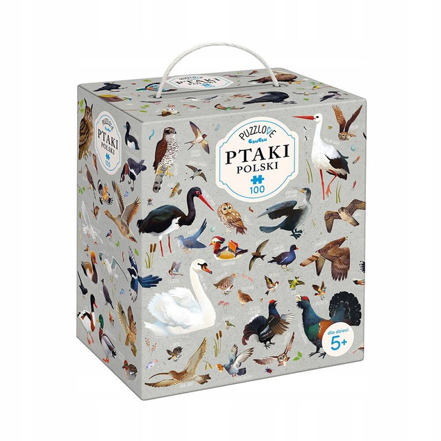 Puzzle 100 Układanka PuzzLove PTAKI Polskie Ptaszki Gatunki Obraz 5+ CzuCzu