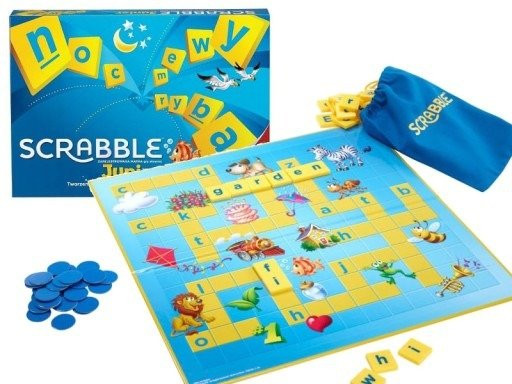 Gra słowna Scrabble Junior - Mattel