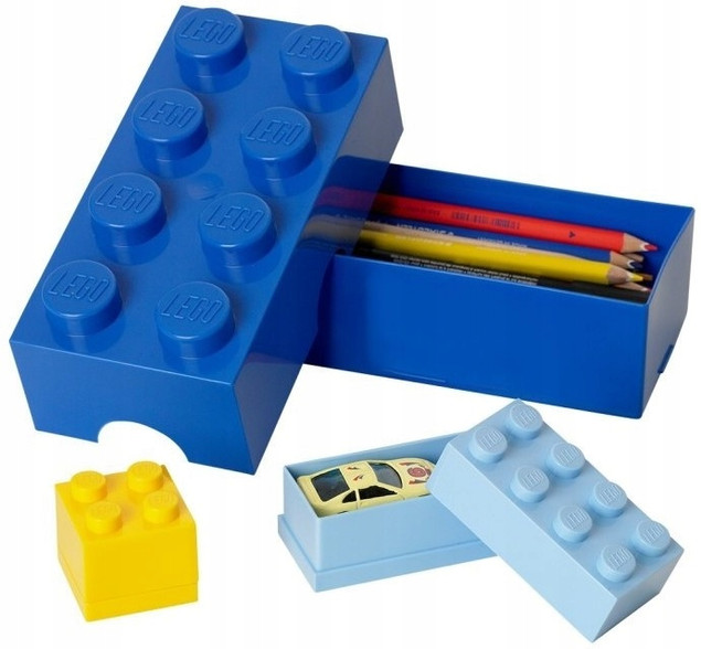 Śniadaniówka LEGO Klocek 8 Lunch Box Żółta 950 ml