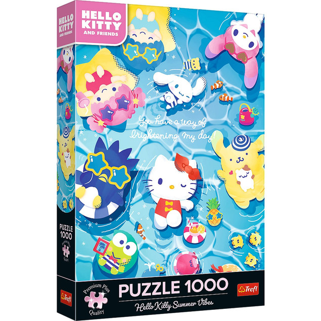 Puzzle Trefl 1000 Hello Kitty Letni relaks