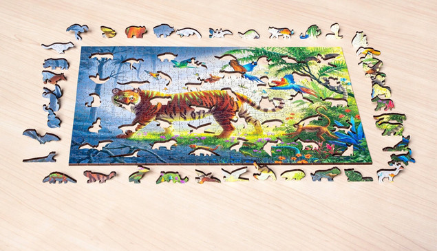 Puzzle Ravensburger JUNGLE TIGER 500 szt. 175147