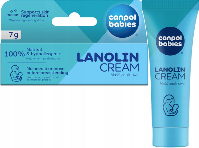 Lanolina maść do brodawek sutkowych 7g Canpol Babies