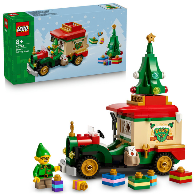 Klocki LEGO 40746 Ciężarówka Świętego Mikołaja Zestaw Świąteczny