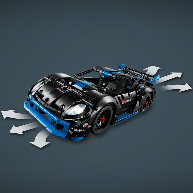 LEGO Technic 42176 Samochód Wyścigowy Porsche GT4 e-Performance Zdalnie Sterowany Control+