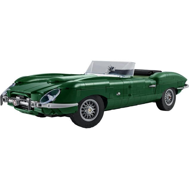 LEGO Icons 11381 Jaguar E-Type – Klasyczny Model Samochodu dla Dorosłych
