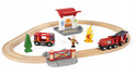 BRIO World Zestaw Kolejka Straż Pożarna