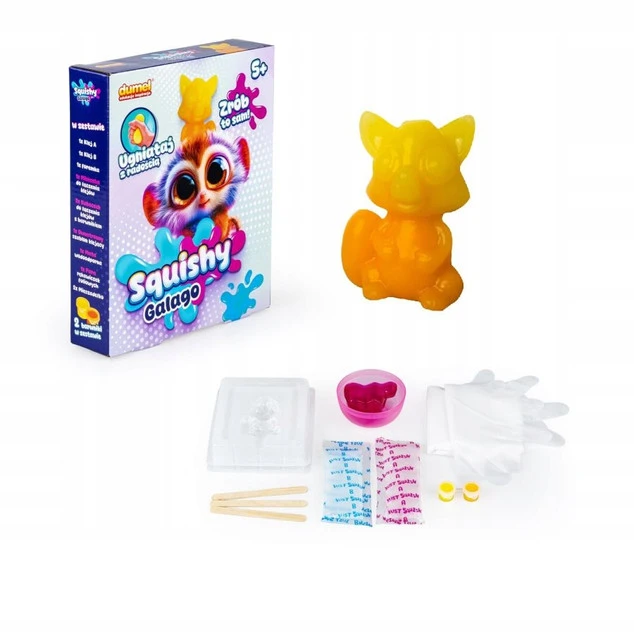 DUMEL ART SQUISHY KREATYWNY ZESTAW GALAGO ZRÓB TO SAM
