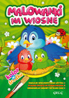 Malowanki na wiosnę + naklejki Greg