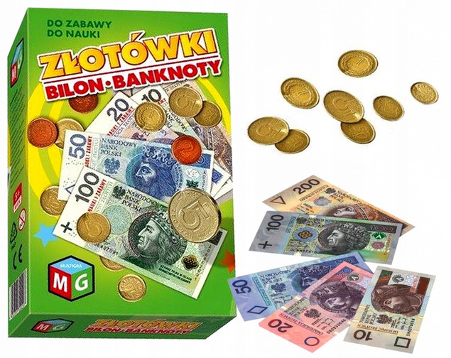 Złotówki edukacyjne 5+ Multigra