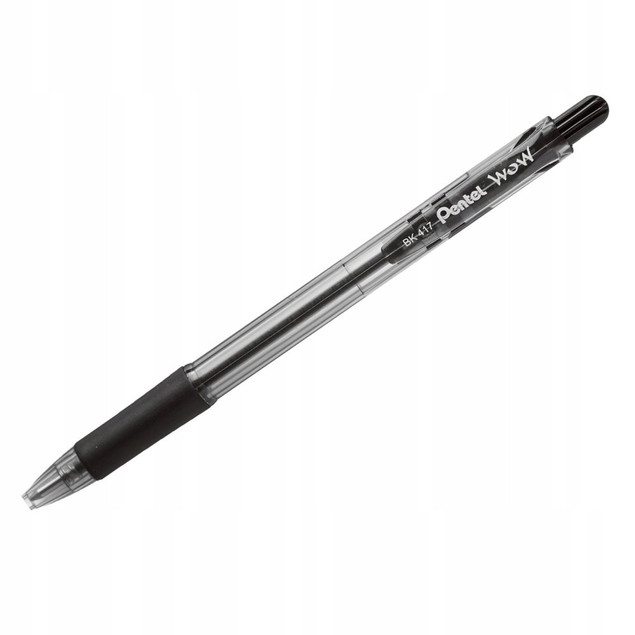 Długopis Automatyczny PENTEL BK-417 WOW 0.7mm Czarny