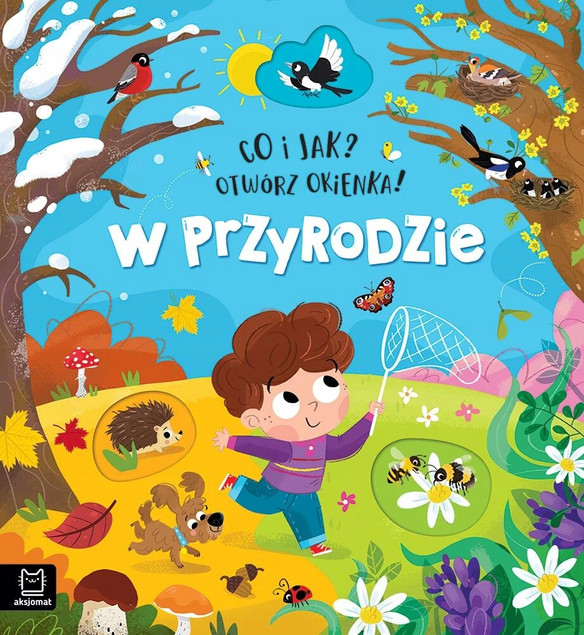 Aksjomat Co i jak? W Przyrodzie – Książeczka z Okienkami Interaktywna