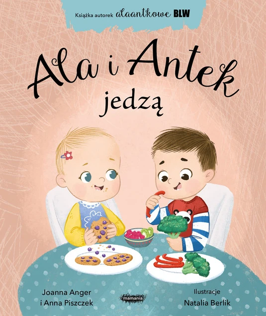 Okładka książki Ala i Antek jedzą
