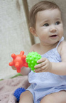 Mom's Care Piłeczki Sensoryczne Sensorky Do Masażu 5szt 0M+ Hencz Toys