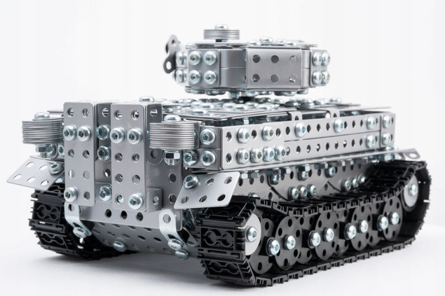 Metalcraft World of Tanks Czołg Tiger I metalowy zestaw DIY WOT