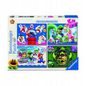RAVENSBURGER PUZZLE SUPER MARIO 4X100 PCS 12004321