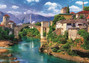 Puzzle 500 Układanka STARY MOST W MOSTARZE Góry Miasto Bośnia 10+ Trefl